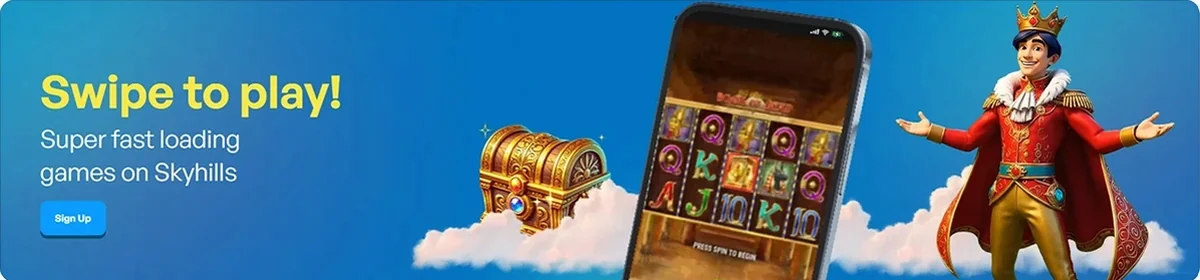 Skyhills Casino Uvítací bonus